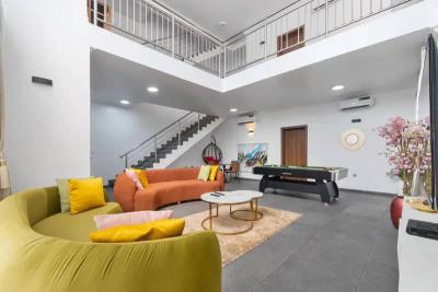 a Luxury Fully Furnished 3 Bedroom Terrace Duplex, Lekki Phase 1, Lekki, Lagos, Detached Duplex Short Let