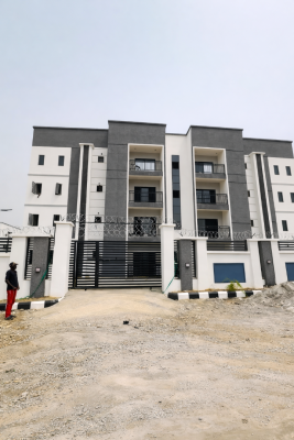 Brand New 3bedrooms Flat with Bq, Off Airport Junction, Jabi, Abuja, Flat / Apartment for Sale