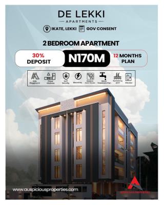 Most Beautiful Luxury 2 Bedroom Apartment for High Investment, 13 Yemi Adetayo Link Road Ilasan Ikate, Ikate Elegushi, Lekki, Lagos, Block of Flats for Sale