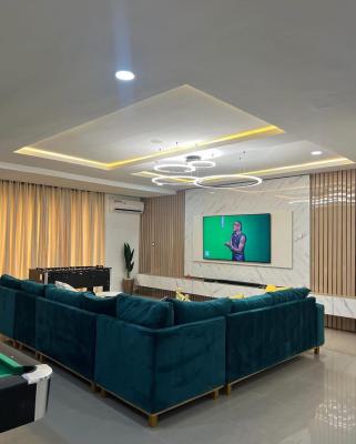 Short-spot Lavender 3 Bedroom Duplex Apartment, Gbangbala Street, Ikate, Lekki, Lagos, Flat / Apartment Short Let