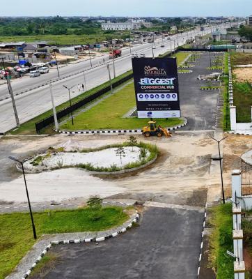 1000sqm Commercial Plot Facing Lekki Epe Express Way, Lekki Epe Express Way, Ibeju, Lagos, Commercial Land for Sale