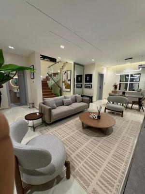 Luxury 3bedroom Duplex with Pool, Dining, Gym, Bathtub Etc, Ikate Elegushi, Lekki, Lagos, Terraced Duplex Short Let