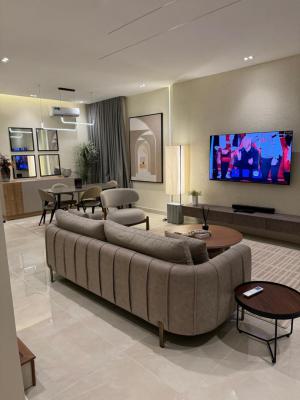 Luxury 2bed Terrace with Pool, Gym and Bathtub, Ikate Elegushi, Lekki, Lagos, Terraced Duplex Short Let