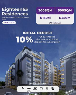 Eighteen65 Residences, Eighteen65 Residences, Ikeja, Ikeja, Lagos, Mini Flat (room and Parlour) for Sale