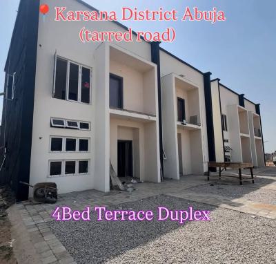 4 Bedrooms Terraced Duplex, Karsana, Abuja, Terraced Duplex for Sale