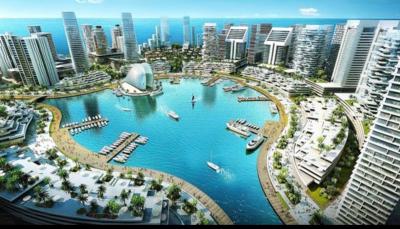 Premium Serviced Waterfront Development Plots, Eko Atlantic City, Lagos, Land for Sale