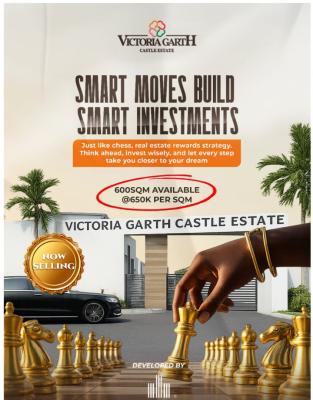 Land with Cofo, Victoria Garth Castle Estate Located at Road 1 Vgc Main Lekki Lagos, Lekki, Lagos, Residential Land for Sale