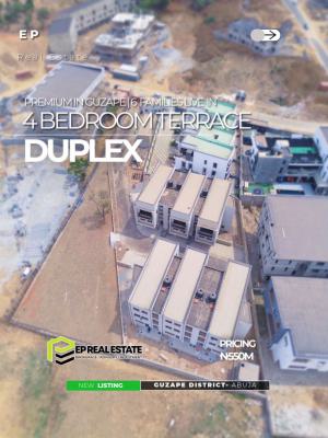 4 Bedroom Terrace Duplex with Bq, Guzape District, Abuja, Terraced Duplex for Sale