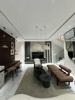 Serviced ,furnished 3 Bedrooms Maisonette, Ikate Lekki, Ikate Elegushi, Lekki, Lagos, Flat / Apartment for Rent