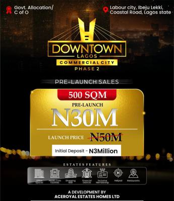 Plots of Land, Ibeju Lekki, Lagos, Commercial Land for Sale