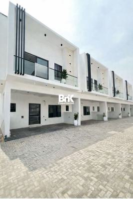 Brand New 4-bedroom Terraced Duplex with 1room Bq, Lekki County, Lekki Expressway, Lekki, Lagos, Terraced Duplex for Rent