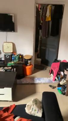 a Well-maintained and Comfortable Mini Flat Available in a Prime Locat, Uba Bank Axis, Ifako, Gbagada, Lagos, Mini Flat (room and Parlour) for Rent