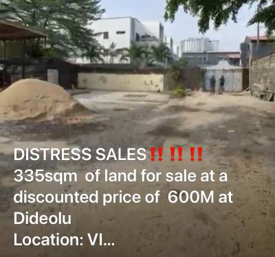 Ditress 335sqm of Land for Purchase at a Discounted Build and Dispose, V I, Victoria Island (vi), Lagos, Mixed-use Land for Sale