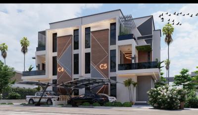 Land for Luxury 4 Bedroom Terraced Duplex, Guzape District, Abuja, Mixed-use Land for Sale