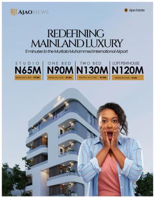Airport Accessible Luxury Apartments with Gym, Elevator and Pool, 5 Mins to The Airport, Perfect for Airbnb & Shortlet, Ikeja, Lagos, Block of Flats for Sale