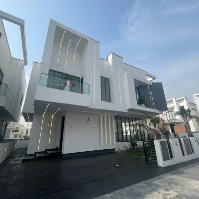 Exquisitely Finished Luxury 5 Bedroom Fully Detached Duplex with  Bq, Chevron, Lekki Phase 1, Lekki, Lagos, Detached Duplex for Sale