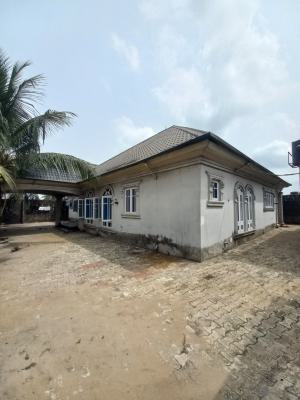 3 Bedroom Detached Bungalow Wt 4 Units of Self-contain Apartments, Chokocho After Iguruta, Port Harcourt, Rivers, Block of Flats for Sale