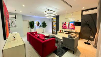 Fully Furnished 3bedroom with Bq, Abraham Adesanya Road Ajah, Lekki Phase 2, Lekki, Lagos, Flat / Apartment for Rent