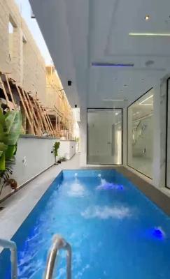 5 Bedroom Luxury Detached Duplex with Bq, Swimming Pool and Gym., Chevron, Lekki, Lagos, Detached Duplex for Sale