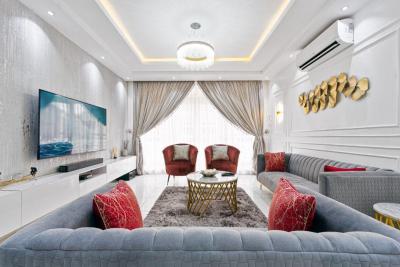 Fully Furnished Three Bedroom Apartment, Cadogan Estate, Osapa, Lekki, Lagos, Flat / Apartment for Rent