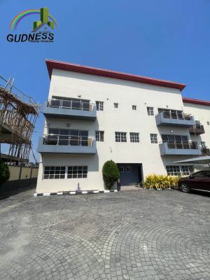 Very Spacious 4 Bedroom Terrace with a Room Bq, New Road, Lekki, Lagos, Flat / Apartment for Rent