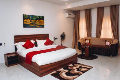 Luxury Studio Apartment with Gazebo, Guzape District, Abuja, Self Contain (single Rooms) Short Let