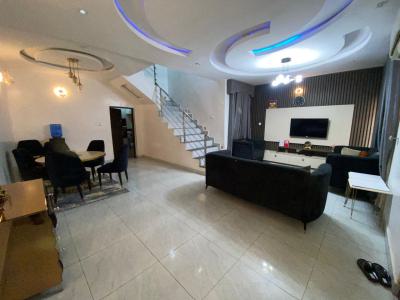 4 Bedroom Terrace Duplex with Bq, Wuye, Abuja, Terraced Duplex for Rent