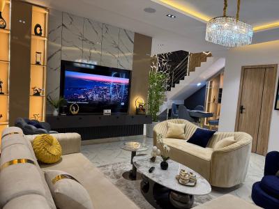 Brand New Luxury 3 Bedrooms Duplex with Office Space, Pool and Gym, Citadel View Estate 2.0, Ogombo, Ajah, Lagos, Semi-detached Duplex Short Let