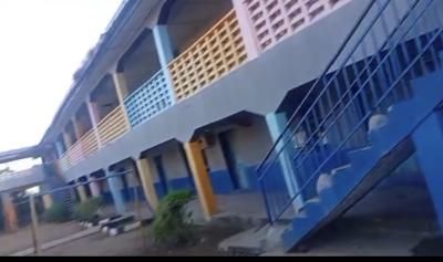 a Functional School on 2 Plots of Land, By Seliat Bstop, Egbeda, Alimosho, Lagos, House for Sale
