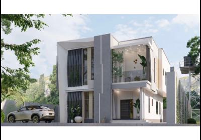400sqm - 4 Bedroom Detached Duplex, Hutu, Lugbe District, Abuja, Residential Land for Sale