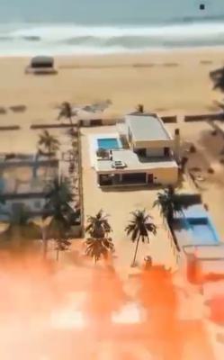 Oceanfront Beach House + Private Apartments, Ilashe, Lagos, Commercial Property for Rent