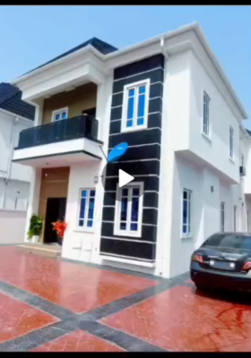 Standard 5 Bedroom Duplex with Bq and Building Approval, Unity Estate Badore Road Ajah, Ajah, Lagos, Detached Duplex for Sale