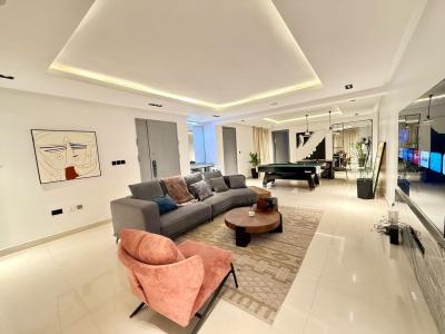 Fully Furnished Luxury 3 Bedroom Flat, Shoreline Drive, Ikoyi, Lagos, Flat / Apartment for Rent