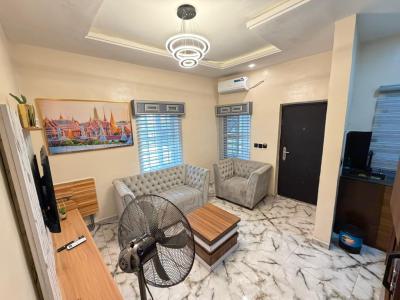 1 Bedroom Apartment (living Area/bedroom/kitchennette/bathroom), 4 Gbemisola Close, Vintage Estate,, Sangotedo, Ajah, Lagos, Mini Flat (room and Parlour) Short Let