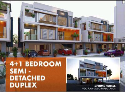 4 Bedroom Terrace Duplex + 1 Bq, Ado, Ajah, Lagos, Flat / Apartment for Sale