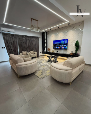 3-bedroom Furnished Apartment with Bq, Victoria Island (vi), Lagos, Flat / Apartment for Rent