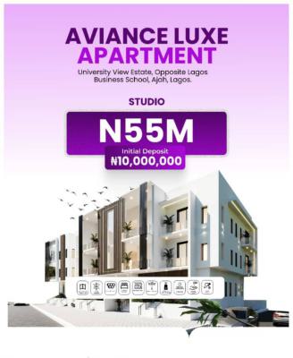 Studio Apartment in Peaceful Environment, Aviance Luxe Estate, Ajah, Lagos, Flat / Apartment for Sale