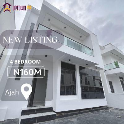 4 Bedroom Fully Detached Duplex with Bq, Ajah, Lagos, Detached Duplex for Sale