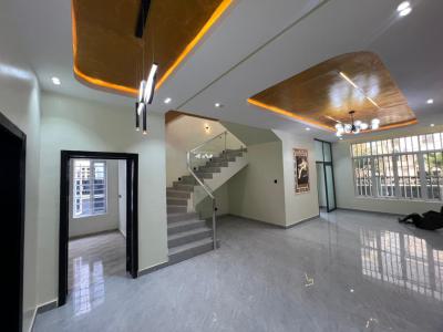 Brand New 5 Bedrooms Fully Detached Duplex Bq 25kva Solar, Osapa, Lekki, Lagos, Detached Duplex for Sale