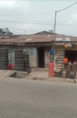 Bungalow on a Plot, Bujulaye Road, Fola Agoro, Yaba, Lagos, Mixed-use Land for Sale
