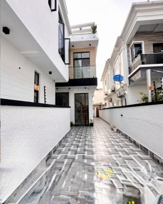 Newly Built 4-bedroom Semi-detached Duplex with Bq, Orchid, Lekki, Lagos, Semi-detached Duplex for Rent
