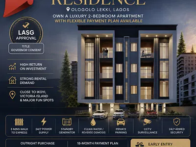 Luxury 2 Bedroom Apartment — Lekki, Lagos