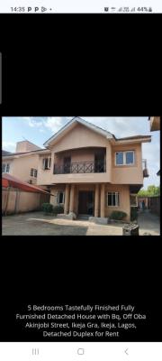 Bedrooms Tastefully Finished Detached House with 2 Rooms Bq on About 4, Ikeja Gra, Ikeja, Lagos, Detached Duplex for Rent