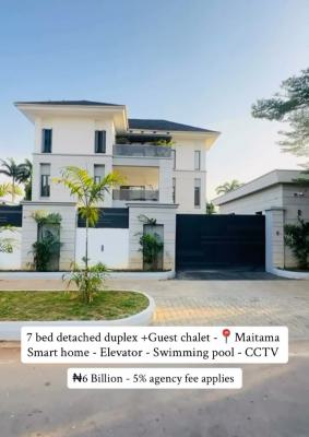 7-bedroom Detached Duplex, Maitama Main, Maitama District, Abuja, Detached Duplex for Sale