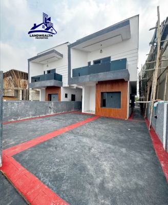 Modern 4 Bedroom Fully Detached with Swimming Pool Duplex with Bq, Secure Estate at Ajah Lekki, Ajah, Lagos, Detached Duplex for Sale