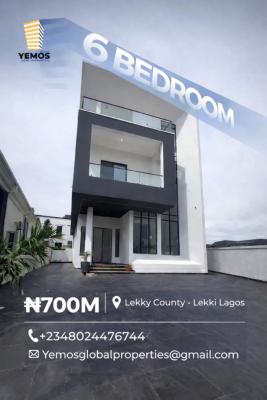 6-bedroom Fully- Detached Duplex+ Swimming Poo, Megamound Estate, Lekki, Lagos, Detached Duplex for Sale