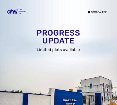 Residential Land with Beautiful Gate House, Topville Estate Phase 1, Epe, Lagos, Residential Land for Sale