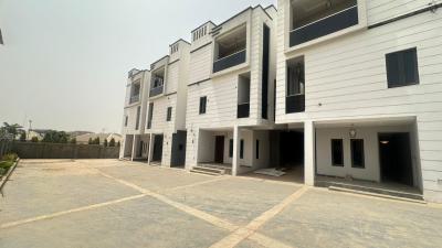 Brand New 5bedrooms Duplex with a Room Bq Can Be Used for Quite Office, Wuye, Abuja, Terraced Bungalow for Rent