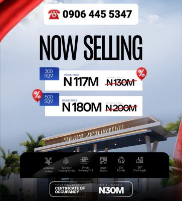 C of O Plots of Land in Chevron Lekki Lagos, Chevron, Lekki, Lagos, Residential Land for Sale