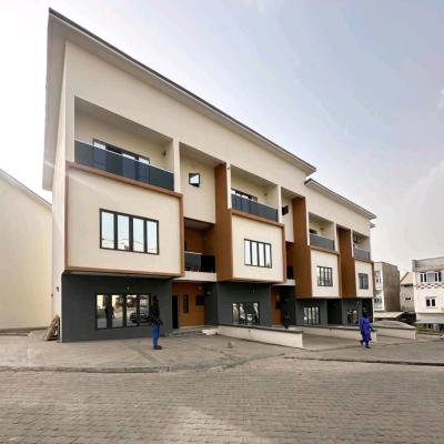 Newly Constructed 4 Bedrooms Terrace Duplex with a One Room Boys Quarter, Wuye, Abuja, House for Sale